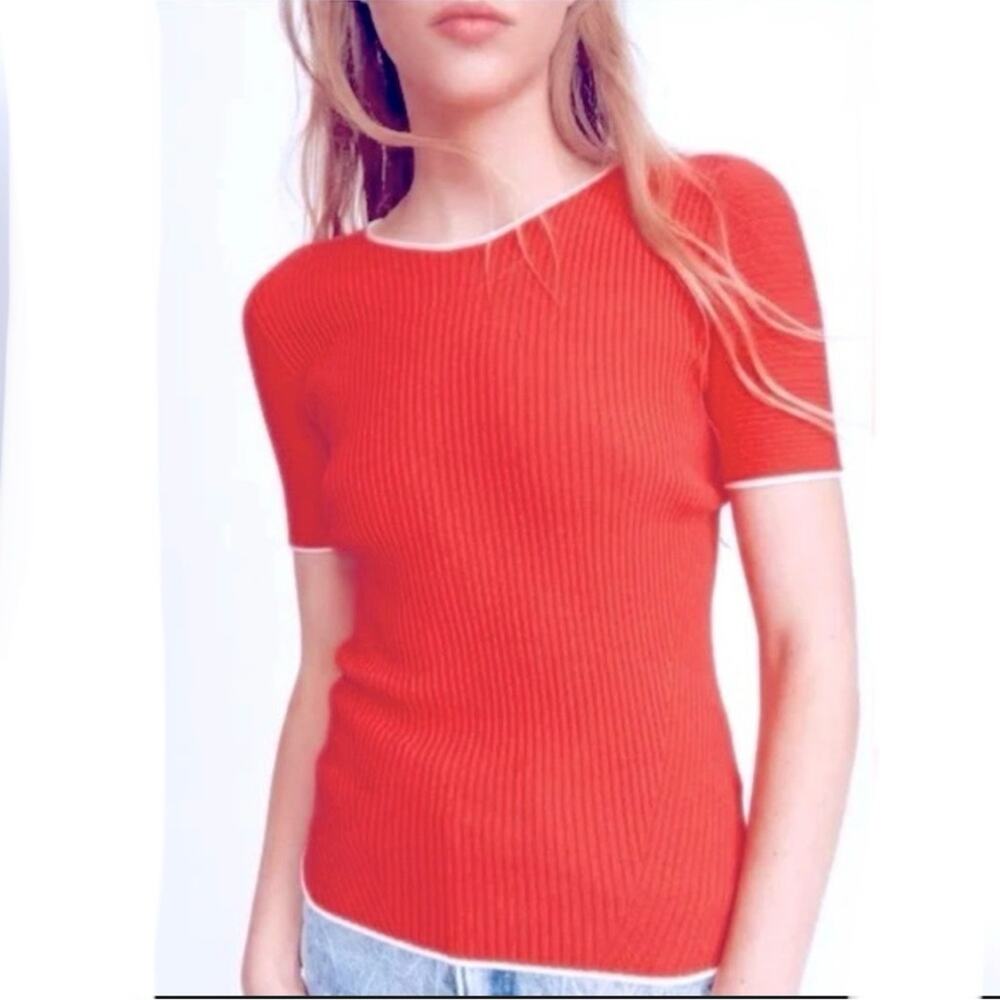 Rag & Bone Kishi Seamless Stretch Top Size Small